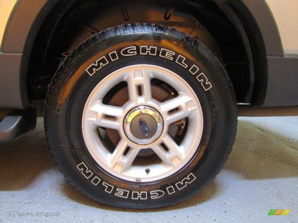 2003 Explorer XLT 4x4 - Silver Birch Metallic / Graphite Grey photo #45