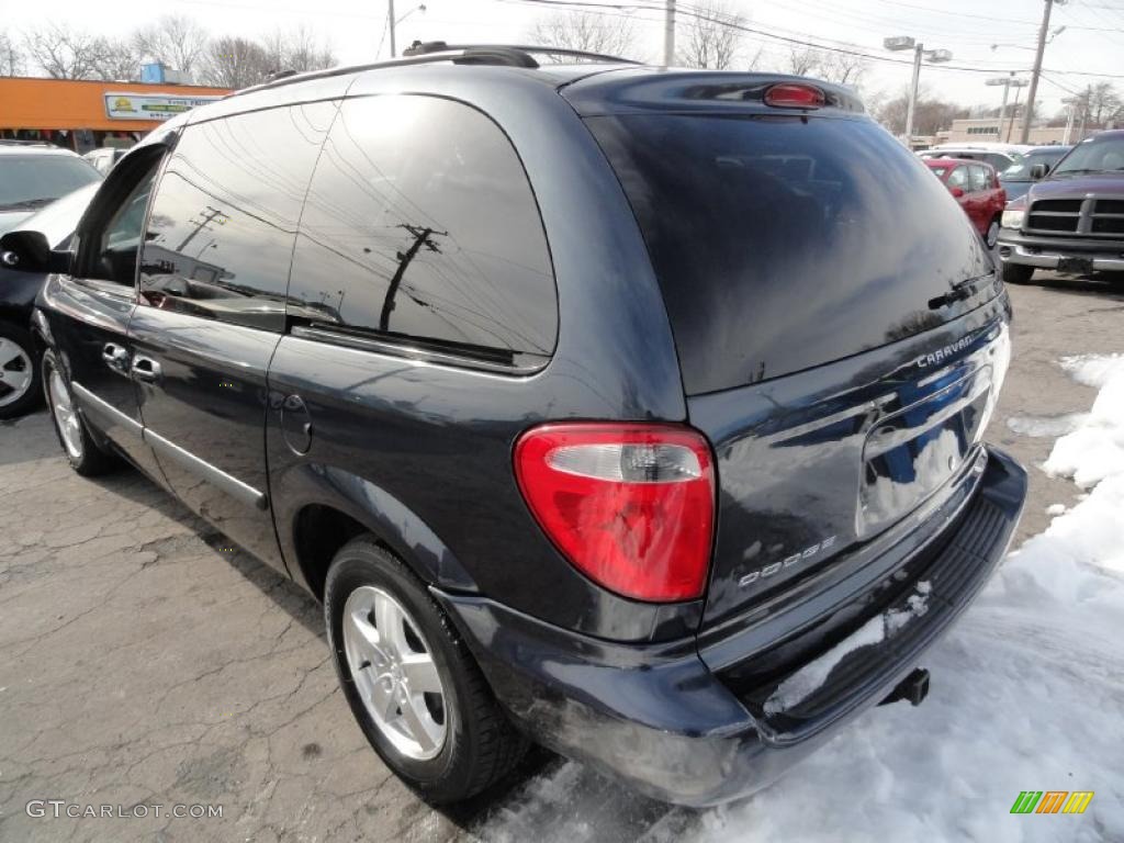 2007 Caravan SXT - Modern Blue Pearl / Medium Slate Gray photo #3