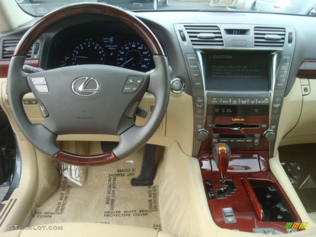 2008 Lexus LS 460 Cashmere Dashboard Photo #44832984