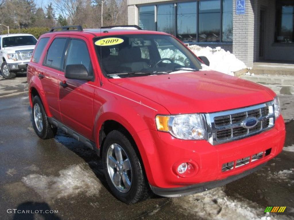 2009 Escape XLT V6 - Torch Red / Charcoal photo #1