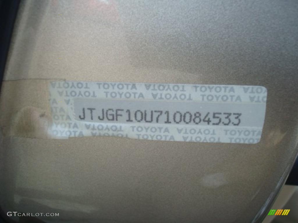 2001 RX 300 - Burnished Gold Metallic / Ivory photo #25
