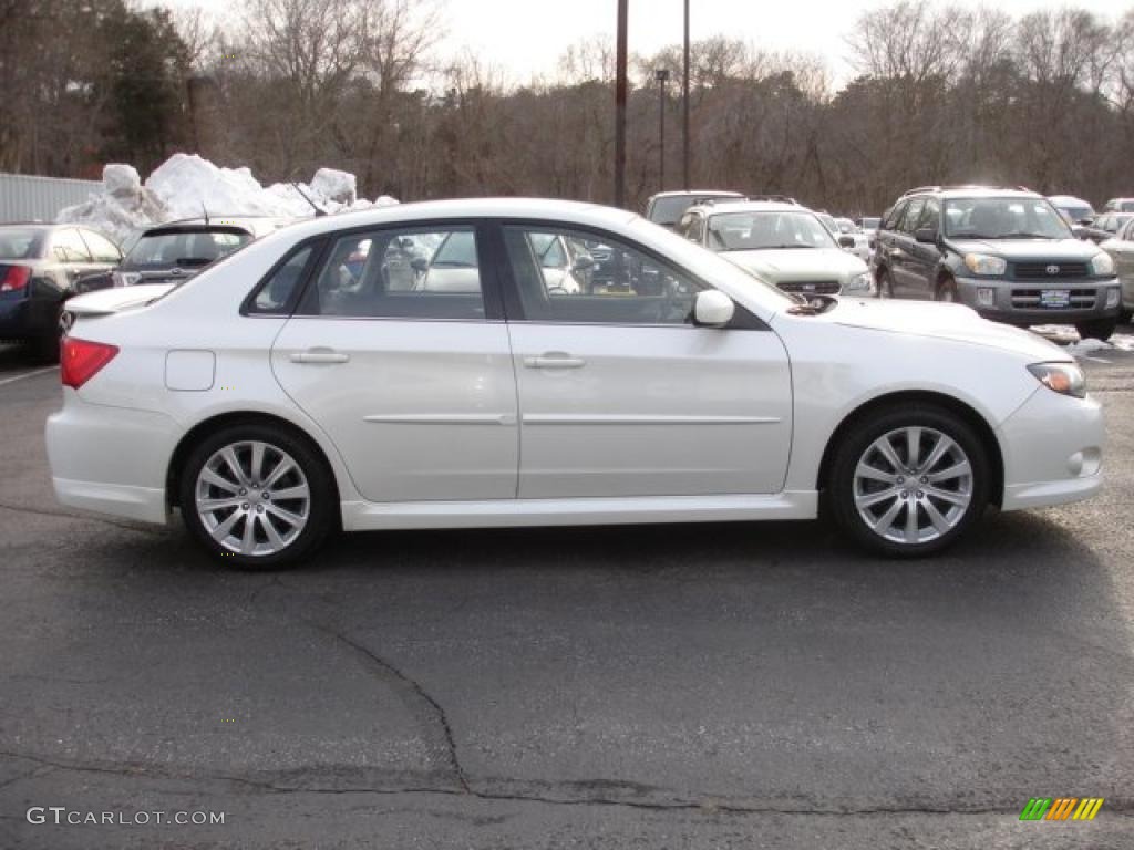Satin White Pearl 2008 Subaru Impreza WRX Sedan Exterior Photo #44836308