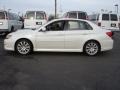 2008 Satin White Pearl Subaru Impreza WRX Sedan  photo #9