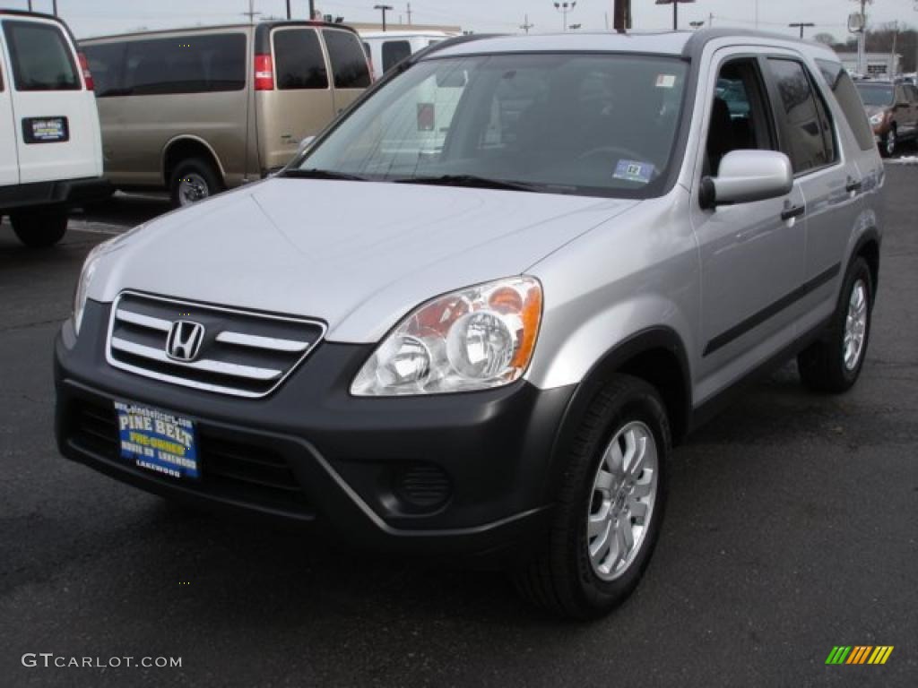 Alabaster Silver Metallic 2006 Honda CR-V EX 4WD Exterior Photo #44836948