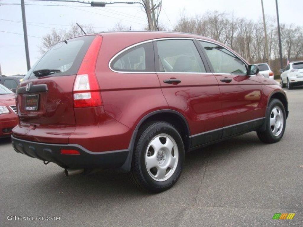 2007 CR-V LX - Tango Red Pearl / Gray photo #6