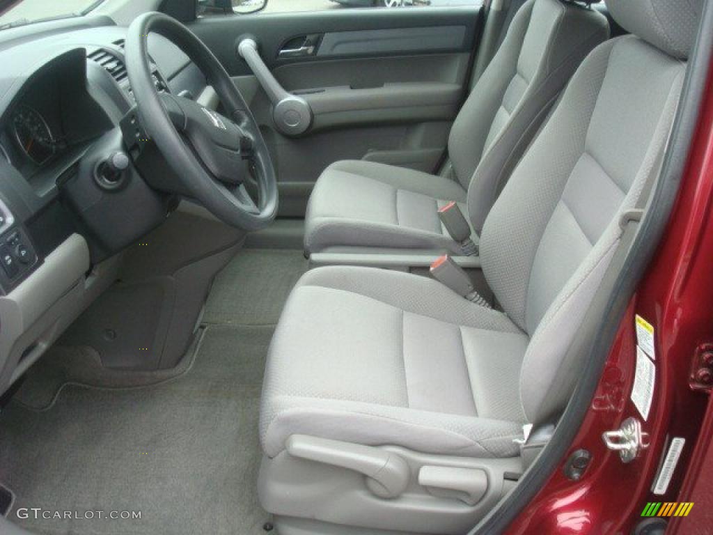 2007 CR-V LX - Tango Red Pearl / Gray photo #10