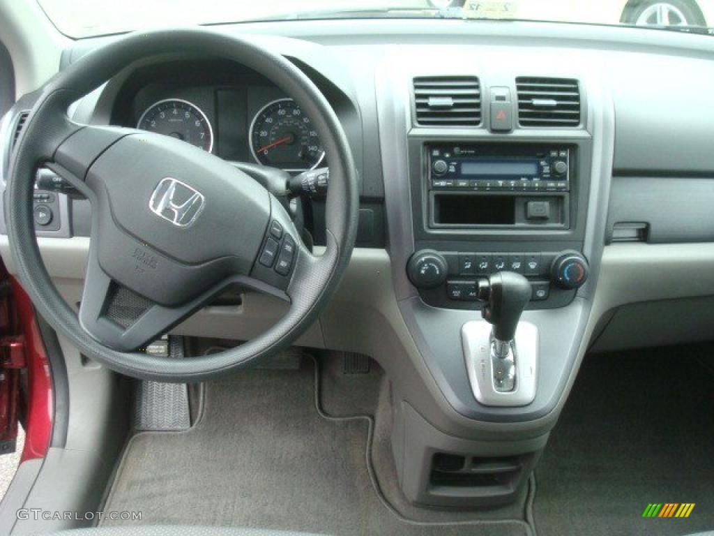 2007 Honda CR-V LX Gray Dashboard Photo #44837228