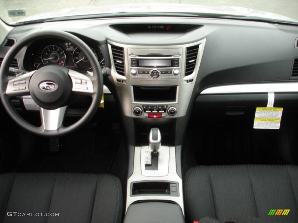 2011 Outback 2.5i Wagon - Steel Silver Metallic / Off Black photo #12