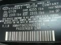NBA: Bathurst Black 2010 Hyundai Genesis Coupe 2.0T Color Code