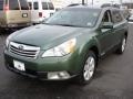 2011 Cypress Green Pearl Subaru Outback 2.5i Premium Wagon  photo #1