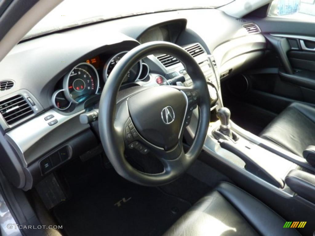 Ebony Interior 2009 Acura TL 3.7 SH-AWD Photo #44838856