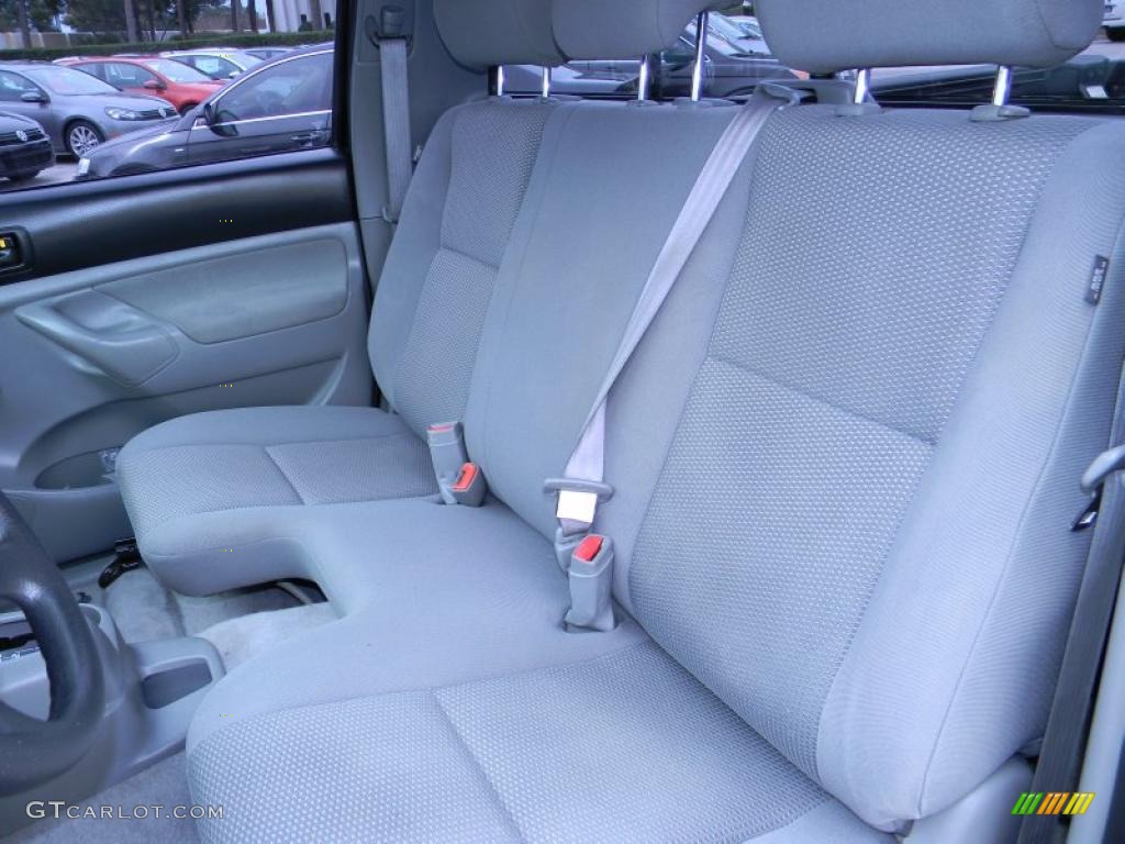 Graphite Gray Interior 2009 Toyota Tacoma Regular Cab Photo #44839084
