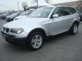 2004 Titanium Silver Metallic BMW X3 3.0i  photo #2