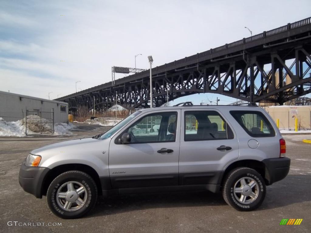 Satin Silver Metallic 2002 Ford Escape XLS V6 Exterior Photo #44842864