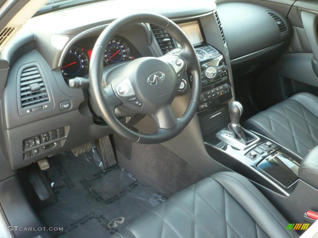 Graphite Interior 2010 Infiniti FX 35 AWD Photo #44843922