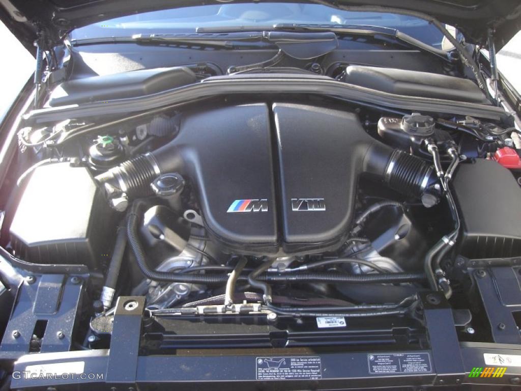 2008 BMW M6 Coupe 5.0 Liter DOHC 40-Valve VVT V10 Engine Photo #44843980