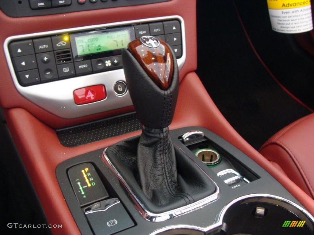 2011 Maserati GranTurismo Convertible GranCabrio 6 Speed ZF Paddle-Shift Automatic Transmission Photo #44844476