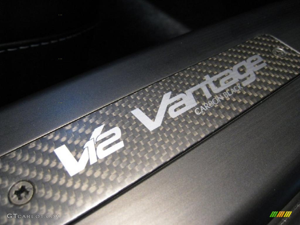 2011 V12 Vantage Carbon Black Special Edition Coupe - AM Carbon Black / Obsidian Black photo #15