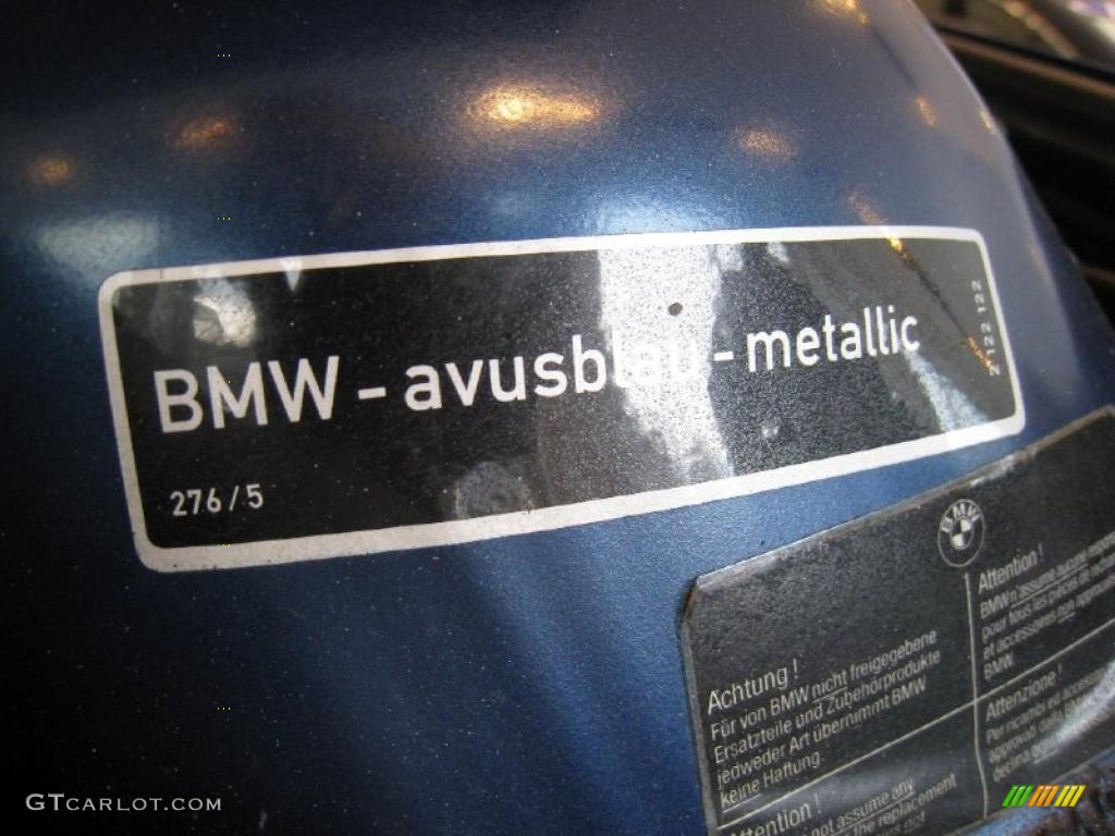1995 M3 Coupe - Avus Blue Pearl / Black photo #17