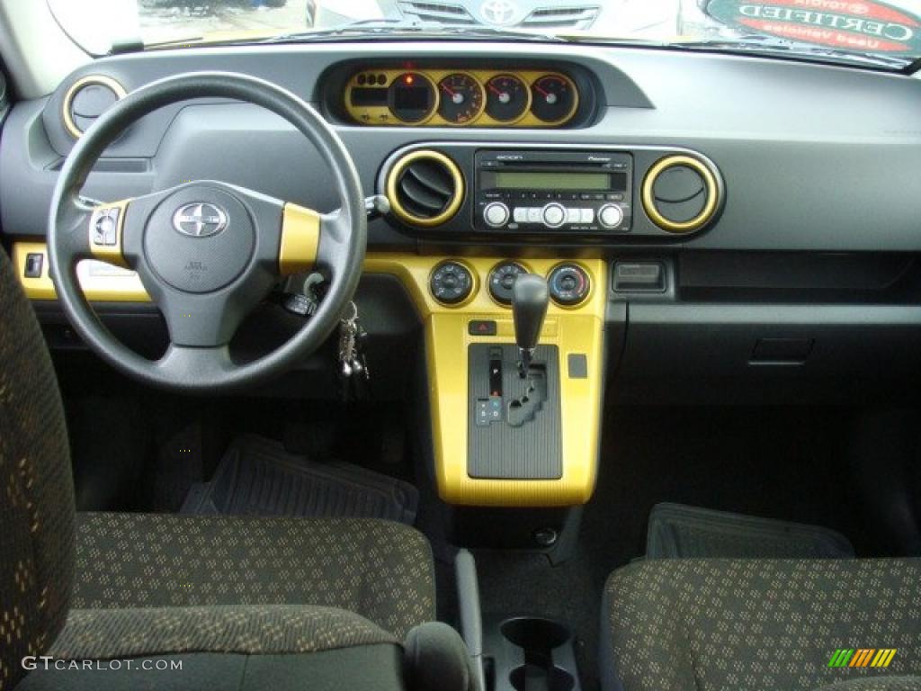 2008 Scion xB Release Series 5.0 Dark Gray Dashboard Photo #44845856