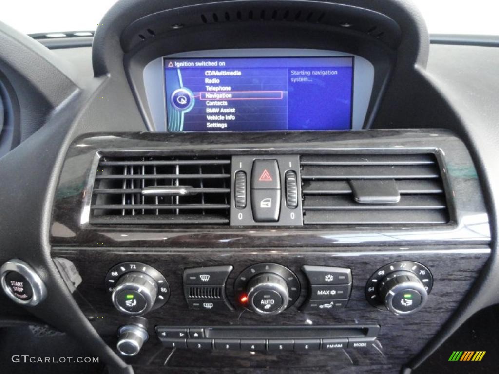 2010 BMW 6 Series 650i Convertible Controls Photo #44846068