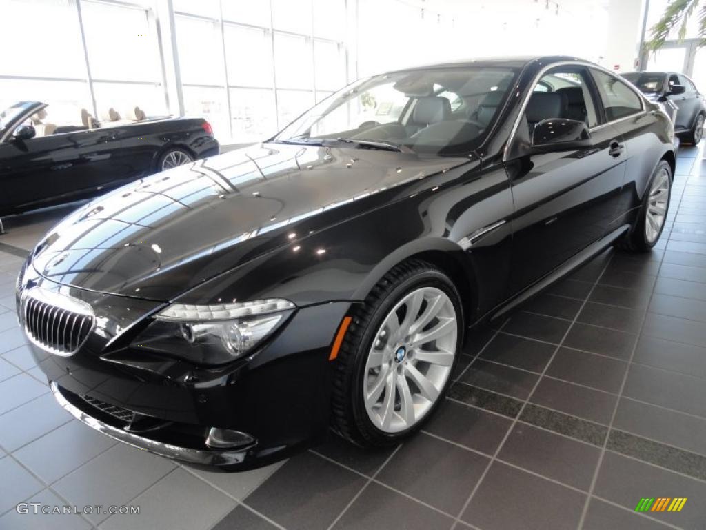 Azurite Black Metallic 2010 BMW 6 Series 650i Coupe Exterior Photo #44846112