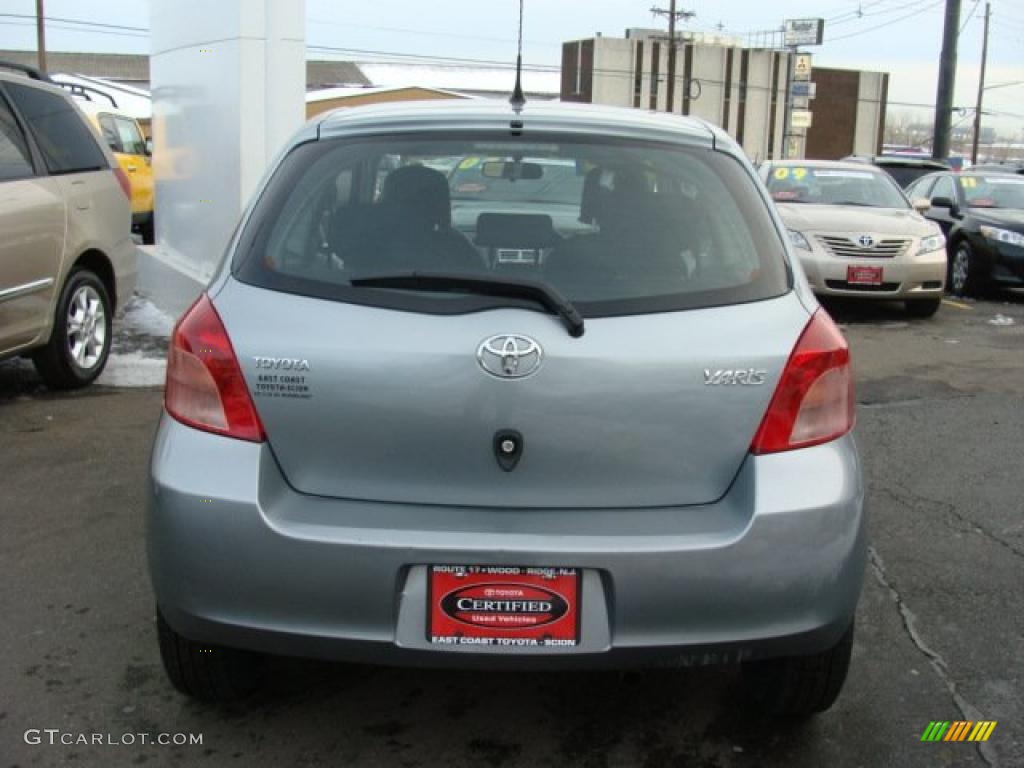 2008 Yaris 3 Door Liftback - Meteorite Metallic / Dark Charcoal photo #5