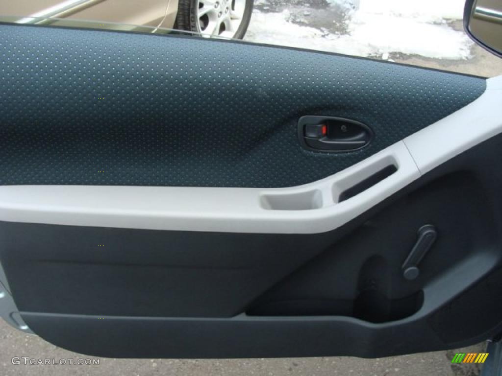 2008 Yaris 3 Door Liftback - Meteorite Metallic / Dark Charcoal photo #6