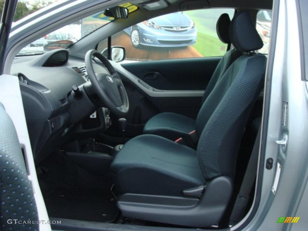 2008 Yaris 3 Door Liftback - Meteorite Metallic / Dark Charcoal photo #7