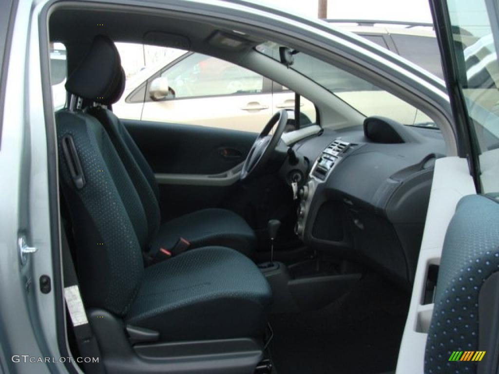 2008 Yaris 3 Door Liftback - Meteorite Metallic / Dark Charcoal photo #8
