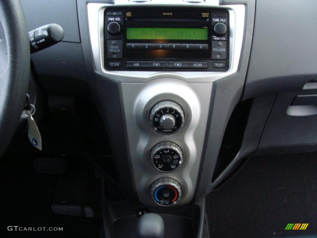 2008 Yaris 3 Door Liftback - Meteorite Metallic / Dark Charcoal photo #11