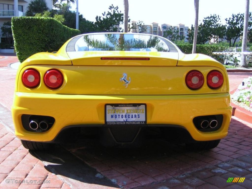 2002 360 Modena - Fly Yellow / Black photo #8