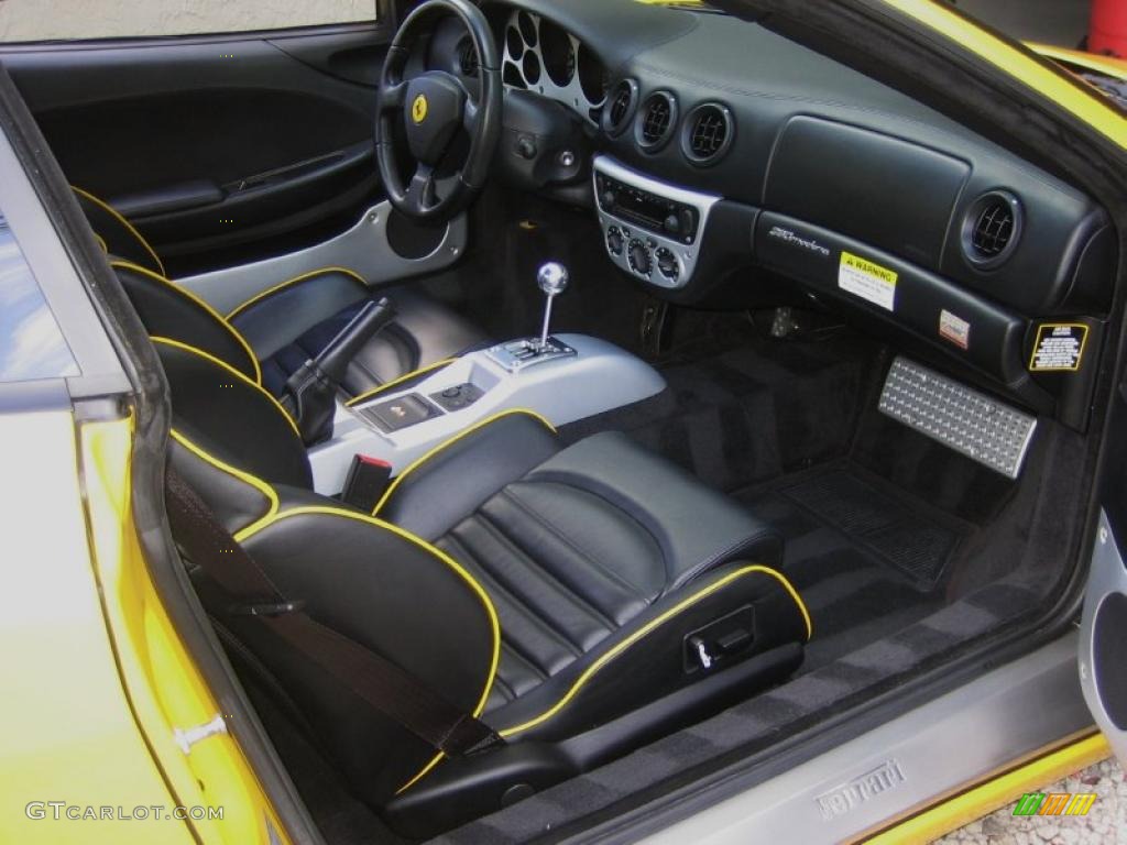 2002 Ferrari 360 Modena Black Dashboard Photo #44846836