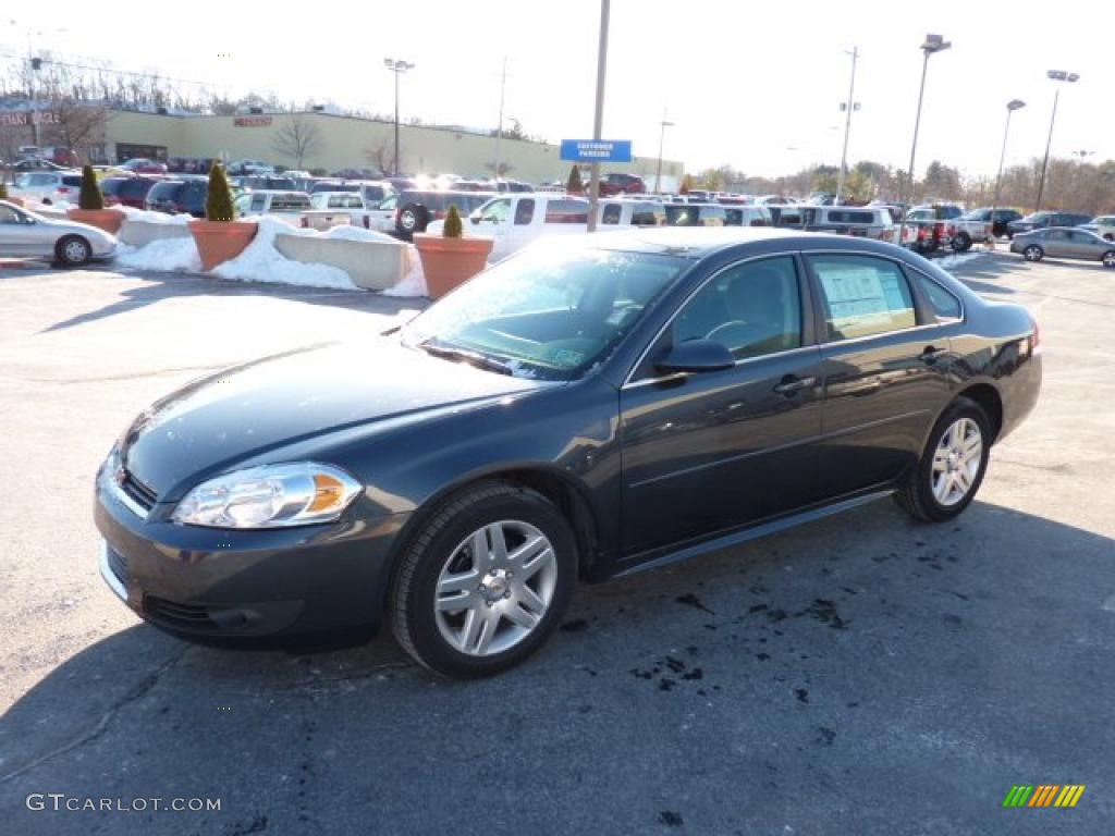 2011 Impala LT - Cyber Gray Metallic / Ebony photo #3