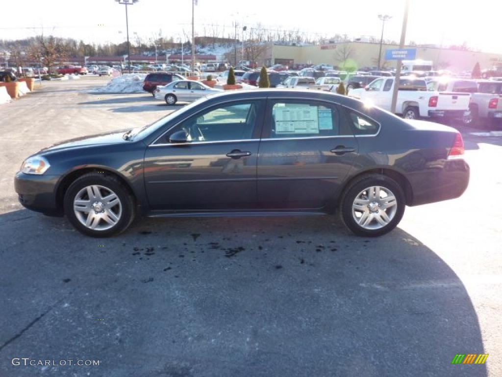2011 Impala LT - Cyber Gray Metallic / Ebony photo #4
