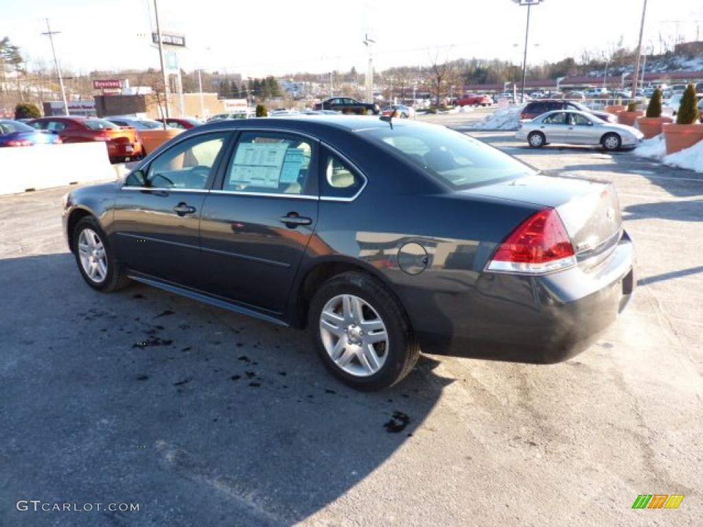 2011 Impala LT - Cyber Gray Metallic / Ebony photo #5