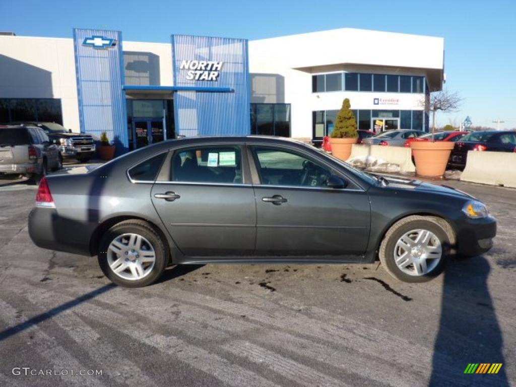 2011 Impala LT - Cyber Gray Metallic / Ebony photo #12