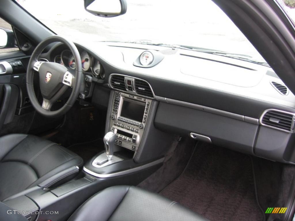 2007 911 Turbo Coupe - Black / Black photo #16