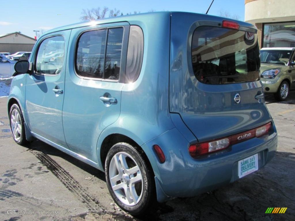 Caribbean Blue 2009 Nissan Cube 1.8 SL Exterior Photo #44850668