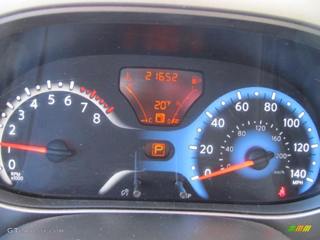 2009 Nissan Cube 1.8 SL Gauges Photo #44850804