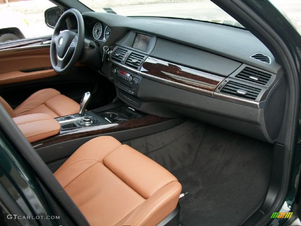2010 BMW X5 xDrive35d Saddle Brown Dashboard Photo #44851096