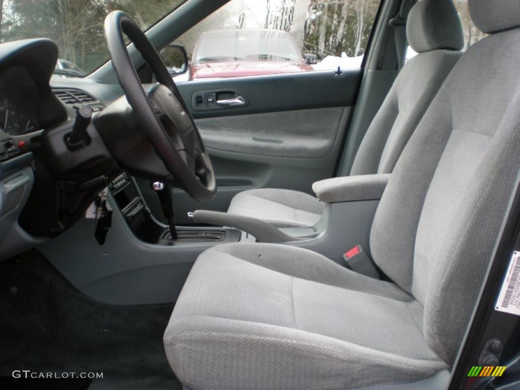 Gray Interior 1997 Honda Accord LX Sedan Photo #44851284