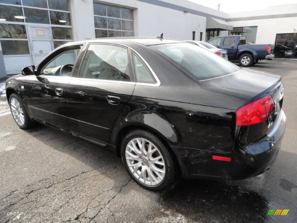 2008 A4 2.0T Special Edition quattro Sedan - Brilliant Black / Black photo #4