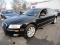 Brilliant Black 2008 Audi A8 L 4.2 quattro Exterior