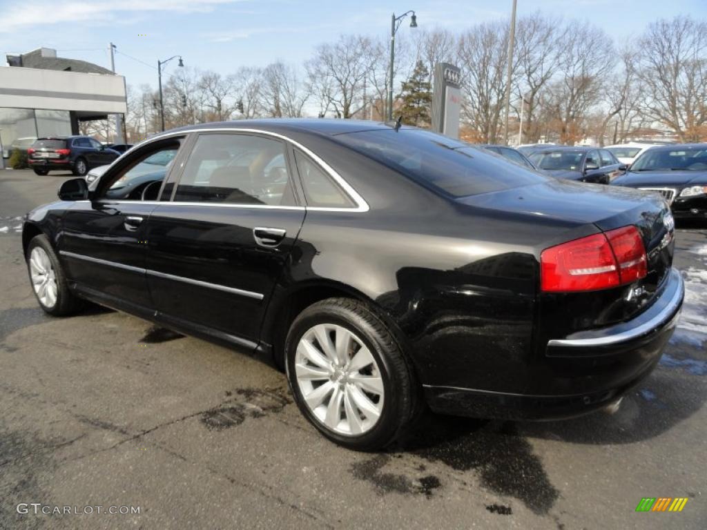 Brilliant Black 2008 Audi A8 L 4.2 quattro Exterior Photo #44854268