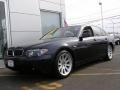 Orient Blue Metallic 2004 BMW 7 Series 745i Sedan Exterior