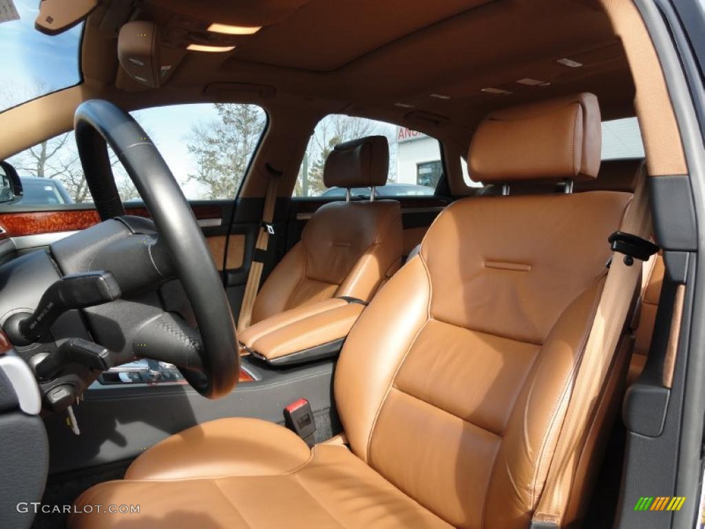 Amaretto Interior 2008 Audi A8 L 4.2 quattro Photo #44854372