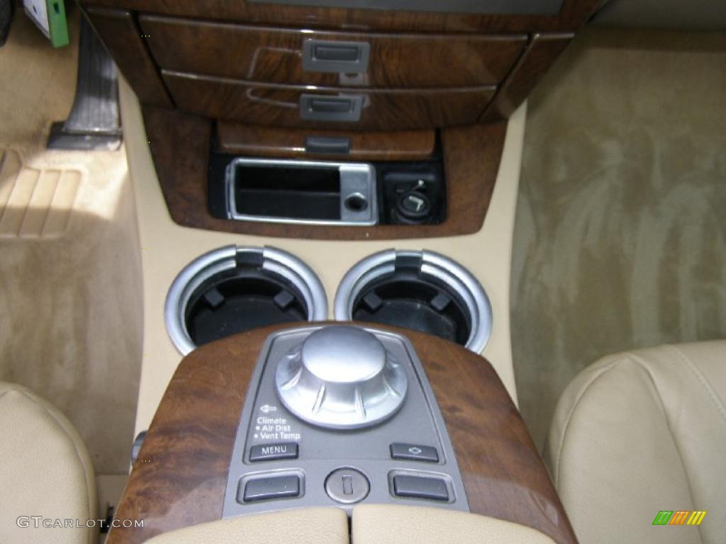 2004 7 Series 745i Sedan - Orient Blue Metallic / Dark Beige/Beige III photo #10