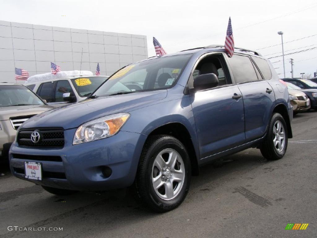 2007 RAV4 4WD - Pacific Blue Metallic / Ash Gray photo #1