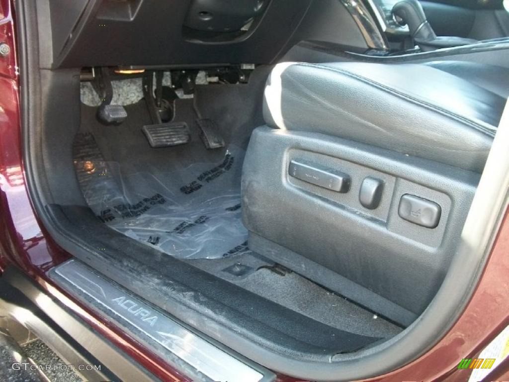 2007 MDX Technology - Dark Cherry Red Pearl / Ebony photo #11